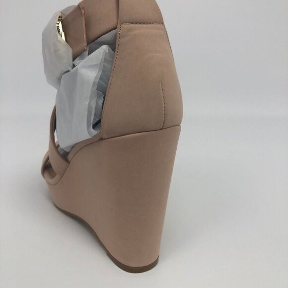 BCBGeneration Womens Jae Wedge Sandals Blush 9.5M - Picture 8 of 8